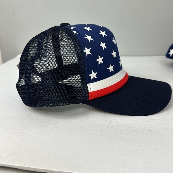 New American Flag Hats Set of 2 - Picture 2 of 6